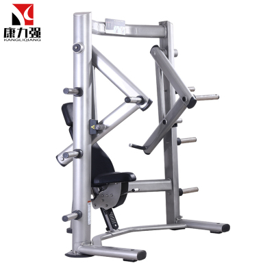 康力强FWM09商用坐式下斜推胸训练架挂片式卓越免维护系列力量器械