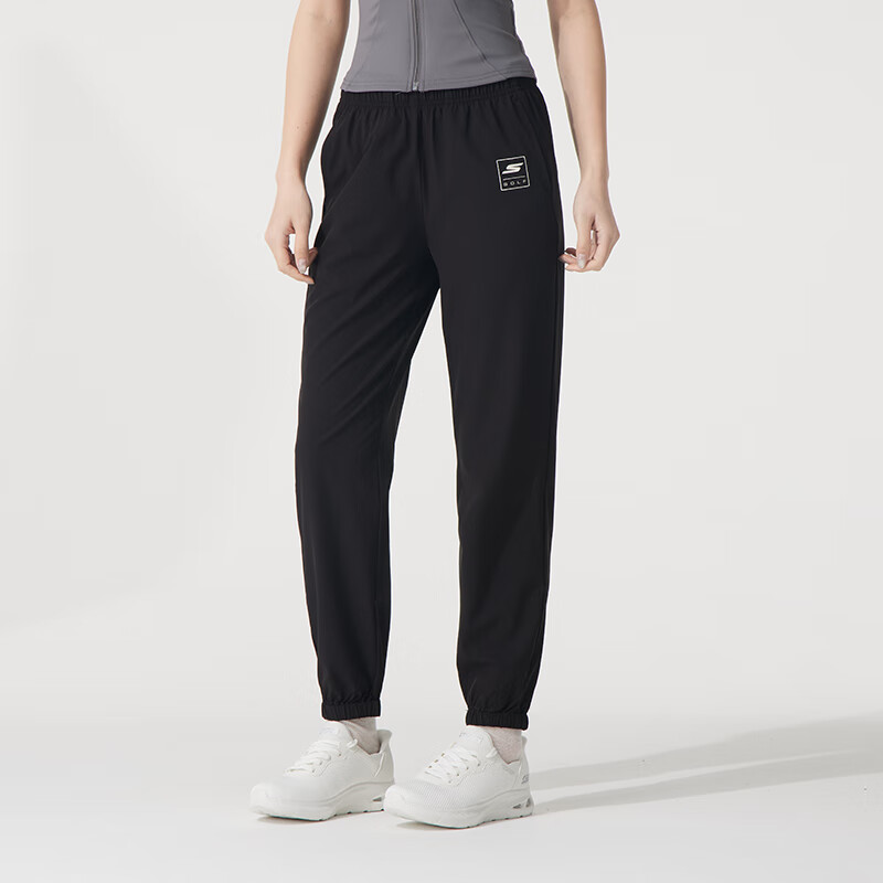 斯凯奇(Skechers)女裤新款运动裤跑步健身训练舒适透气潮流时尚休闲长裤P225W305-03K8 ZP