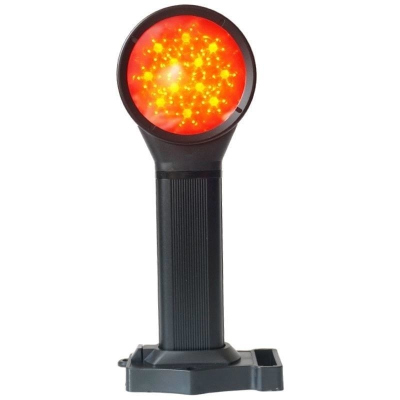 荣乾聚 红闪双面灯 LED磁吸警示灯 SW2160 台 伸缩款