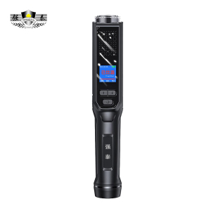 强泰LKR-100酒精测试仪 快速排查 自动检测/电筒/破窗/红蓝闪灯/电子口哨/语音播报 黑色