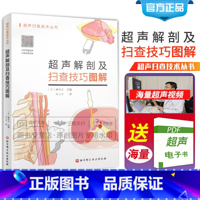 腹部超声:扫查技巧·分类判定·鉴别诊断图解 [正版]超声解剖及扫查技巧图解 诊断学医学影像图谱人体断层彩超书籍正常值测量