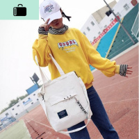 帆布包女单肩包斜挎包简约百搭学生小清新韩版韩国原宿风ulzzangNEW LAKE女士单肩包