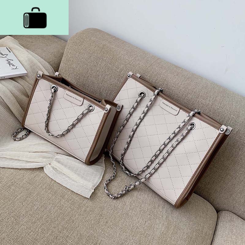 夏季包包女包2020新款时尚百搭ins斜挎包简约网红链条单肩大包包NEW LAKE女士单肩包