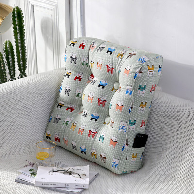简约办公室椅子靠背护腰靠枕沙发靠垫背舒适懒人靠枕靠垫