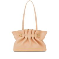 Salvatore Ferragamo女士小号软皮百搭手提斜挎包柔软纳帕皮革手拿包