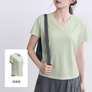 夏季新款后背网纱款式健身短袖户外跑步运动短袖T恤瑜伽服