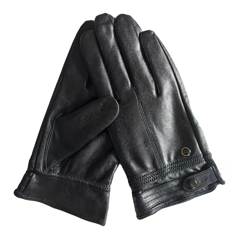兰光铭 男女同款触屏皮手套 M-XL 双