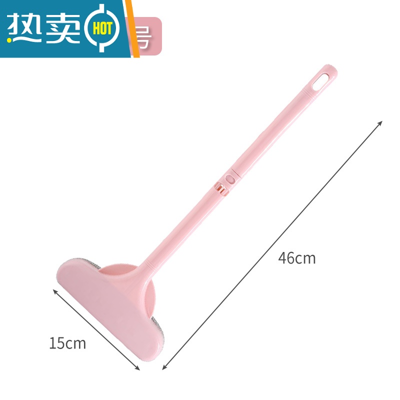 敬平洗纱窗刷免拆洗家用擦玻璃刮擦窗器窗户刷清洁工具擦纱窗清洁刷子 北欧粉 小号[1个装]擦玻璃器