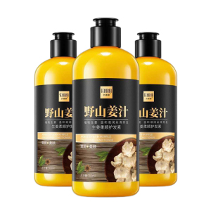 [3瓶装]色娜娜 野山姜生姜护发素300ml 滋润清爽 顺滑
