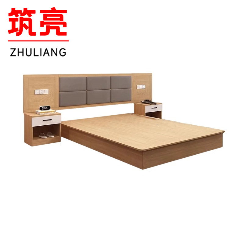 筑亮 木质床