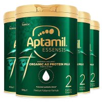 4罐装-海外直邮-原装进口澳洲爱他美光熠A2绿罐婴幼儿牛奶奶粉2段(6-12个月)900g