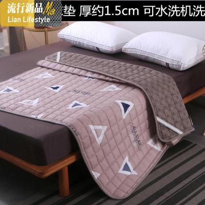 四季床垫软垫褥子双人家用防滑保护垫子薄款夏学生宿舍水洗定做 三维工匠