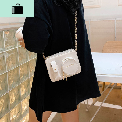 小包包女包新款2020潮春夏韩版洋气斜挎包百搭ins时尚大气链条包NEW LAKE女斜挎包