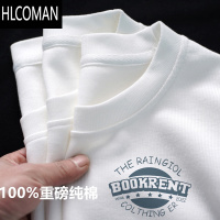 HLCOMAN新疆短袖t恤男女同款国潮打底体恤衫ins夏季宽松半袖上衣