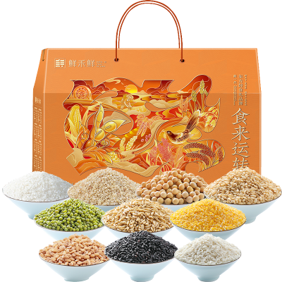 苏宁宜品国产3000克盒装混合杂粮非健康营养美味杂粮组合