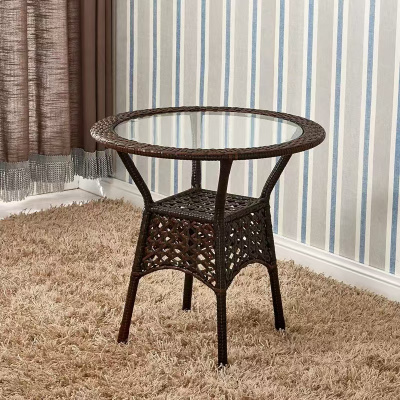 金菲罗格藤椅阳台桌椅休闲藤椅户外腾编家用桌子