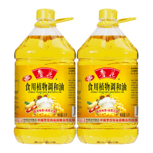 鲁花[直销]大豆食用植物调和油 5L*2
