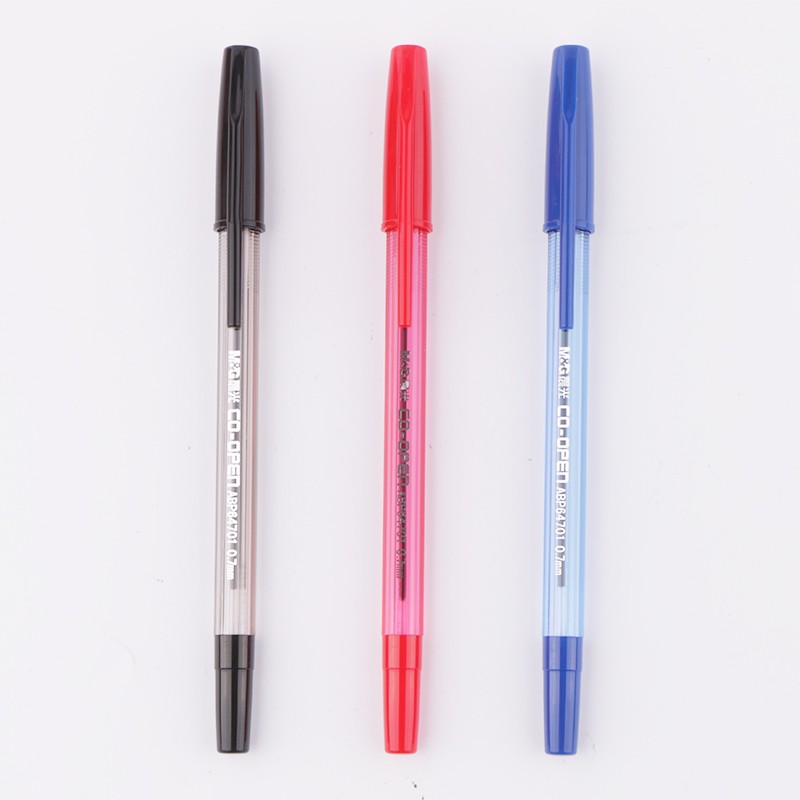 晨光 M&G 圆珠笔 ABP64701 0.7mm (黑色) 40支/盒 1盒