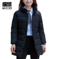 统狮羽绒棉长风衣外套Y79 件