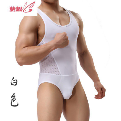 男士塑身瑜伽健身连体衣费琳塑身连体衣塑身衣