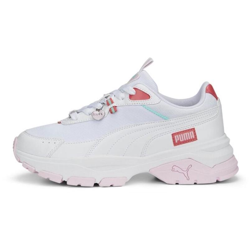 彪马(Puma)厚底减震舒适休闲运动女跑鞋潮流百搭配色拼接拼接厚底