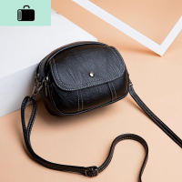 小包包女2020新款潮春季上新简约单肩斜挎包时尚百搭多层软皮女包NEW LAKE女斜挎包