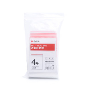 晨光(M&G)自封袋4号透明ARCN8238