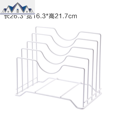 多功能铁艺菜板架多层砧板架案板收纳厨房置物架用品放锅盖的架子 三维工匠