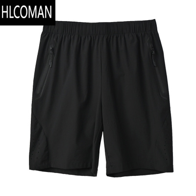 HLCOMAN定制款 男士五分运动裤 透气舒爽 轻薄柔软四面弹休闲短裤k