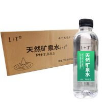 1+T 天然矿泉水 350ml*24瓶/箱