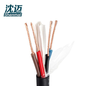 沈迈 铜芯软电缆 ZR-YJVR-0.6/1KV-4*70mm² /米