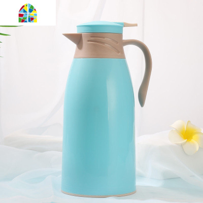 保温壶家用保温水壶大容量便携热水瓶玻璃内胆双层保温杯宿舍暖瓶 FENGHOU 栅花粉1L