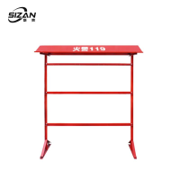 斯赞 供应消防器材架(方管) 165*63*184cm 个