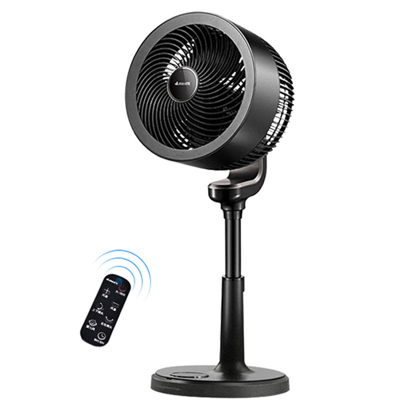 艾美特(Airmate)空气循环扇立式空气对流直流变频3D立体送风轻音节能电风扇黑天鹅FA23-RD33