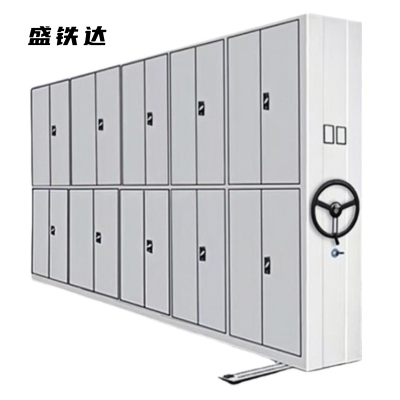 盛铁达 铁皮手动密集架档案柜 900*580*2400mm STD-MJJ1014 组