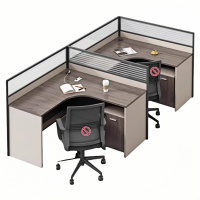 悦兴诚职员办公桌含柜2800*1200*1100mm套