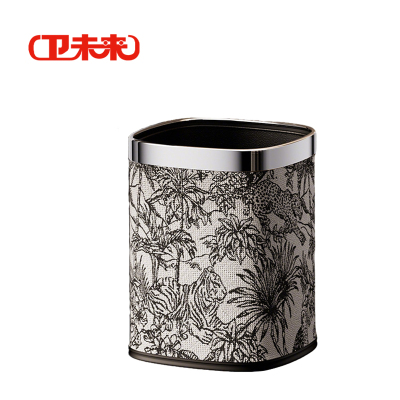 卫未来 家用垃圾桶 15L丛林奇遇银 个