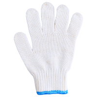 需耀 800g棉纱手套 白色 双