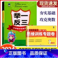 2本[举一反三+专题卷] 小学三年级 [正版]2024新版奥赛王举一反三3年级上册下册人教版通用小学数学思维训练专题试卷