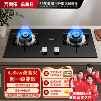 万家乐 Y1R2燃气灶4.8kw大火力3D旋火均匀加热家用灶具天然气