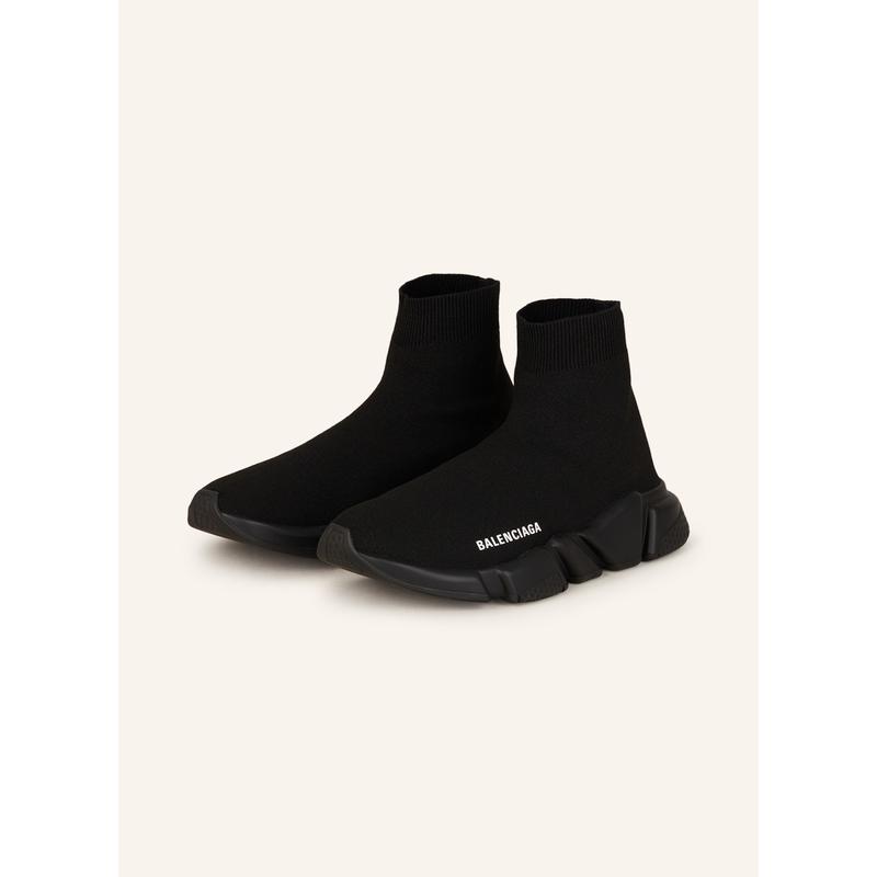 巴黎世家(Balenciaga)高帮跑鞋弹力织物袜套设计意大利工艺运动休