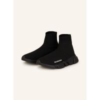 巴黎世家(Balenciaga)高帮跑鞋弹力织物袜套设计意大利工艺运动休