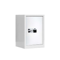 阿拉贡保密柜财务档案柜文件柜办公室资料储物柜保险柜单门白色-国保指纹锁