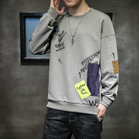 年秋冬新款男装长袖圆领卫衣男韩版潮流休闲长袖卫衣男士