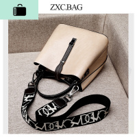 包包女2020新款时尚简约大容量百搭水桶包港风单肩斜挎包手提包潮NEW LAKE女斜挎包