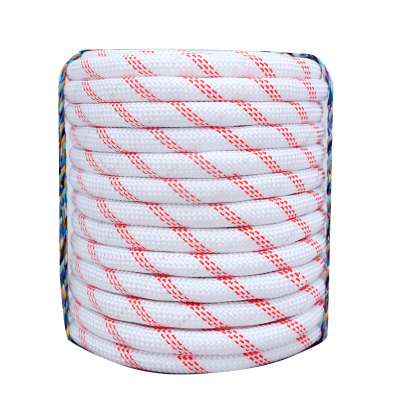 工霸 耐磨尼龙绳 安全绳尼龙编织绳帐蓬绳捆绑绳子 12mm 100米/捆 1捆