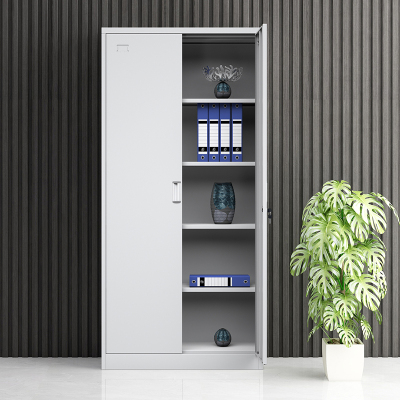 永格通体柜办公室对开门文件柜铁皮储物柜书柜资料带锁财务凭证柜档案