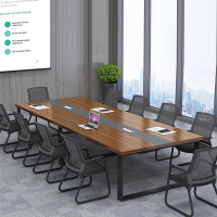 臻远 ZY-HYZ-Z08 现代简约板式会议桌洽谈桌 2000*1000*750