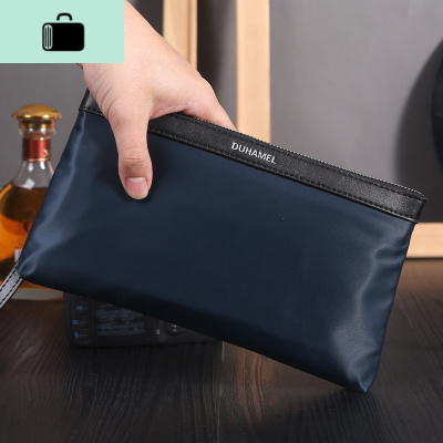 新款男士手包手拿包手抓包手腕包夹包帆布牛津布尼龙布男信封包潮NEW LAKE男士手拿包