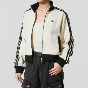 阿迪达斯 (adidas)三叶草外套女子时尚潮流运动休闲针织修身夹克JN0724 ZP